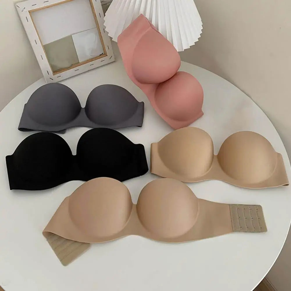 Reggiseno Push-Up Senza Spalline CozyWear per Supporto Confortevole