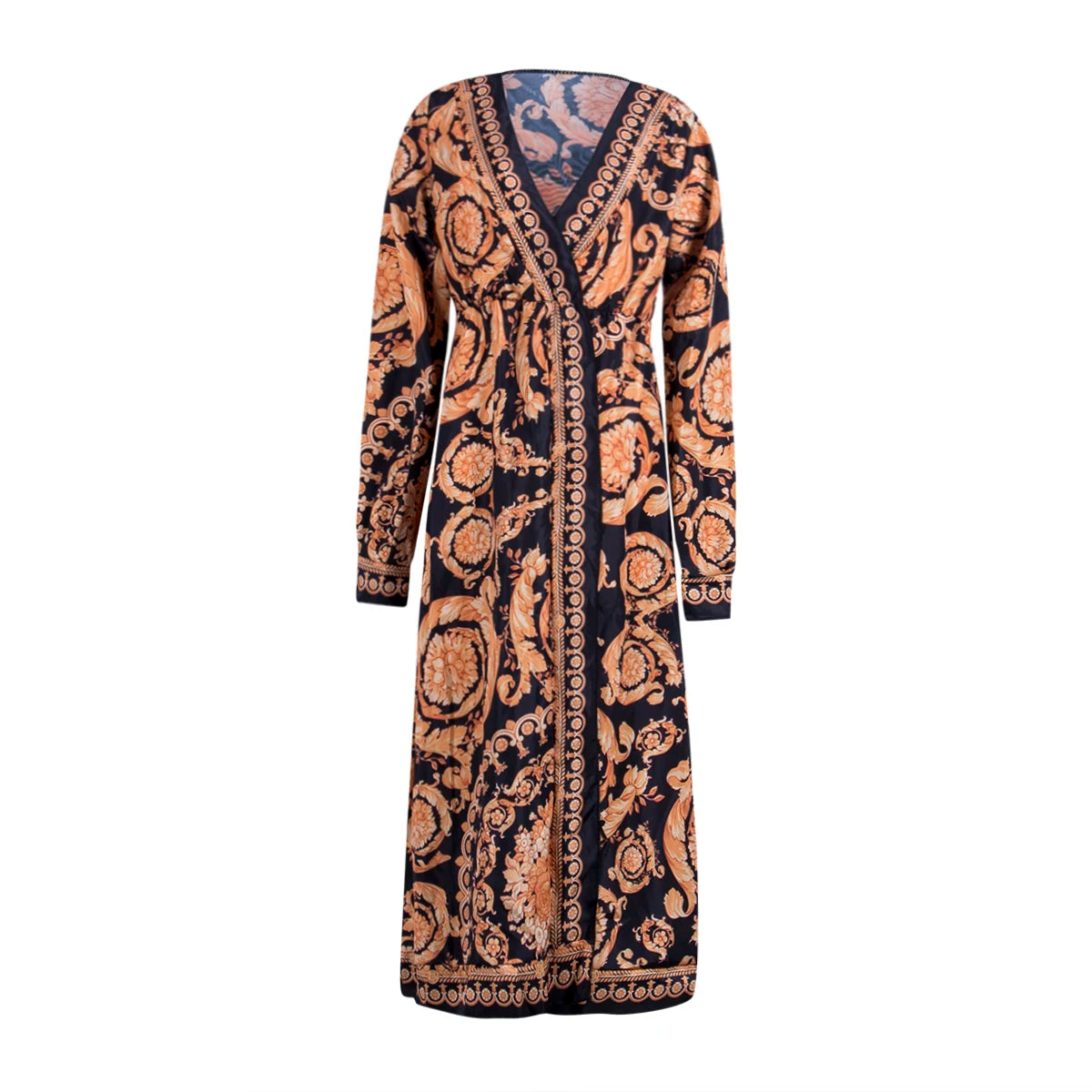 V-Hals Boho Maxi Dress van SunKissed Boutique