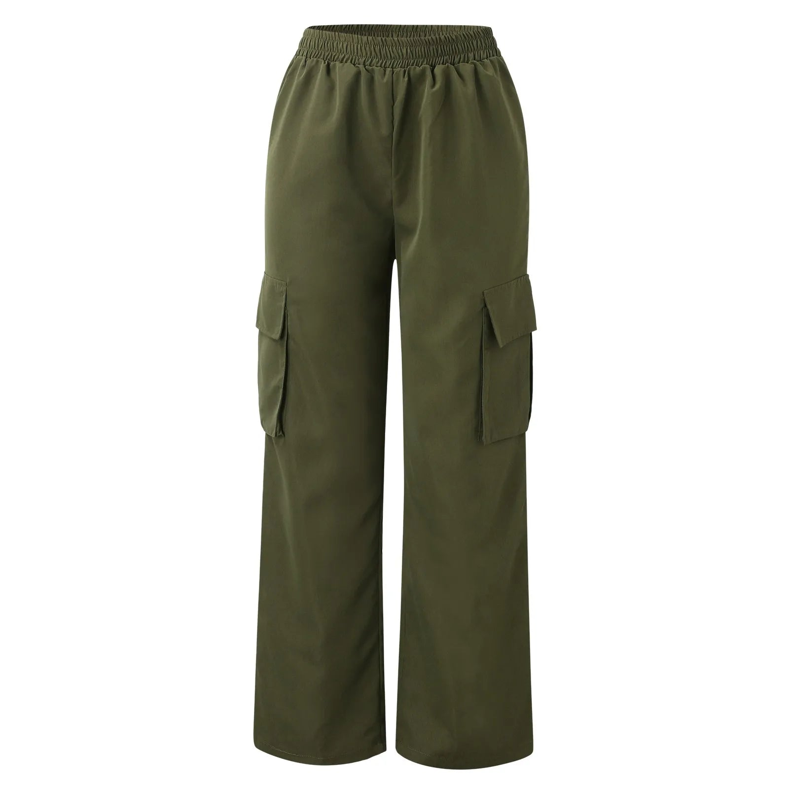 UrbanChic Fashion Cargo Pants with Wide Legs