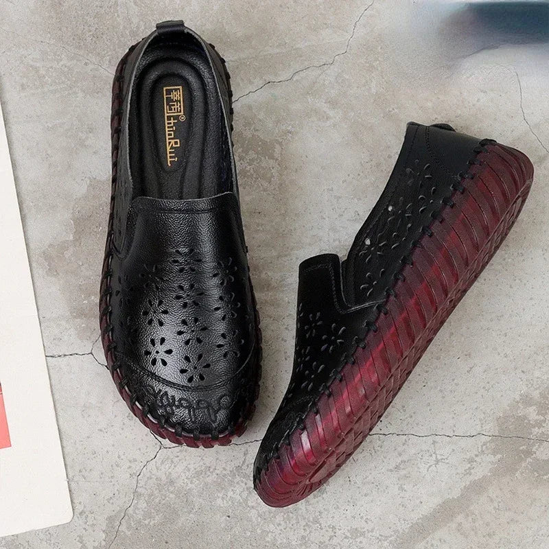 ElegantEase Sommer Echtleder Loafer