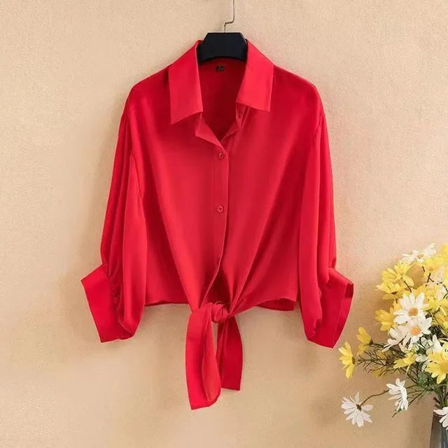Zomerse Zonnebescherming Blouse van Stijlvol