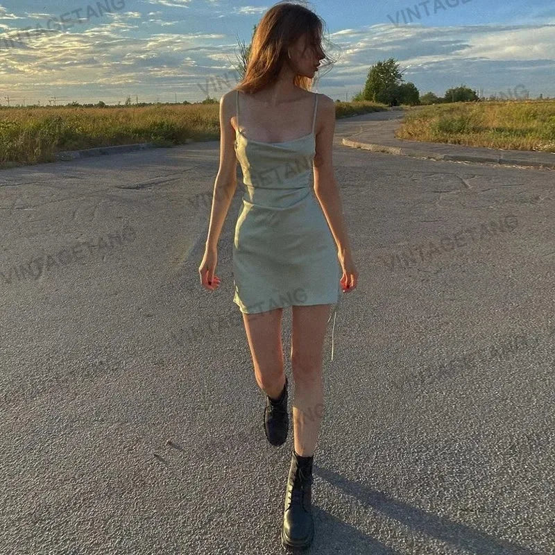 Groene Zomer Jurk van ModeLuxe