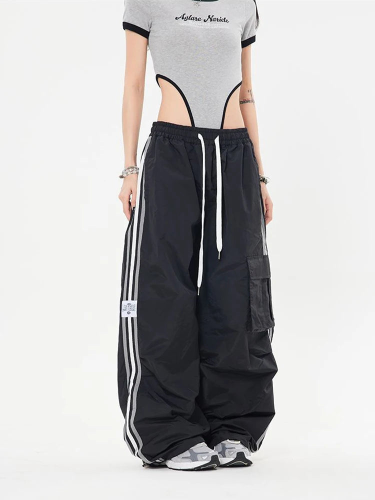 Pantaloni Cargo Kpop Y2K per Donna