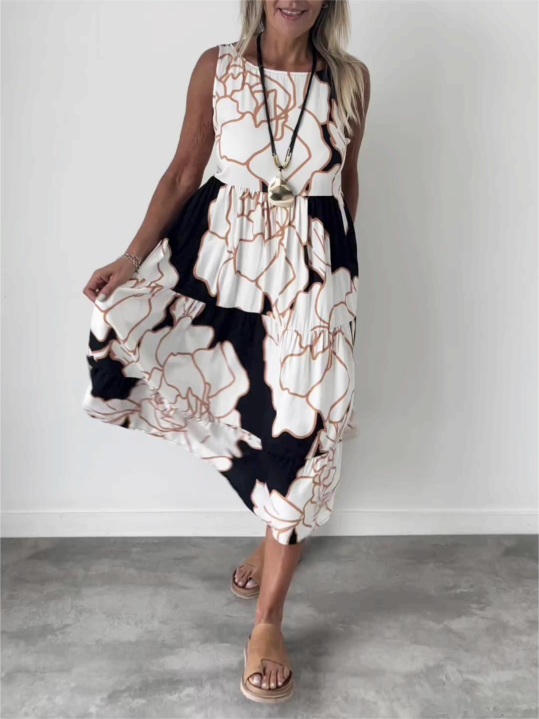 Esmée | Stylish Floral Print Dress