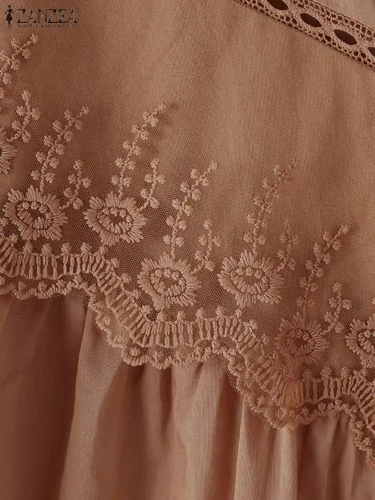Camicetta Estiva Chic in Pizzo Lumière