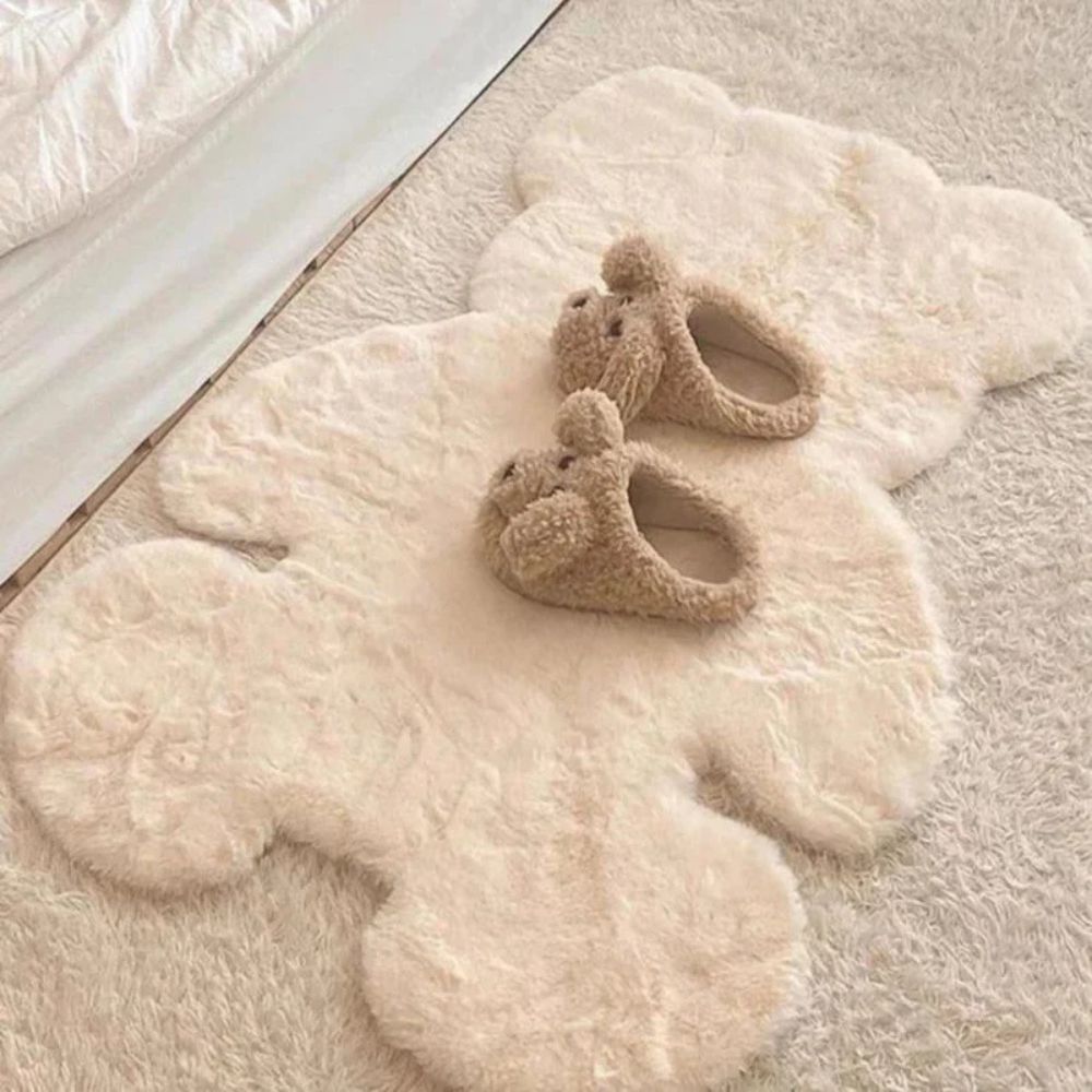Zacht Teddybear Vloerkleed