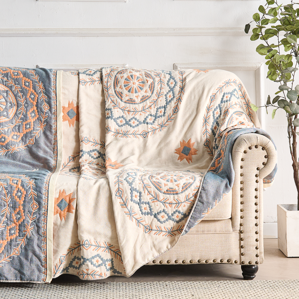 Zachte Boho Mandala Deken