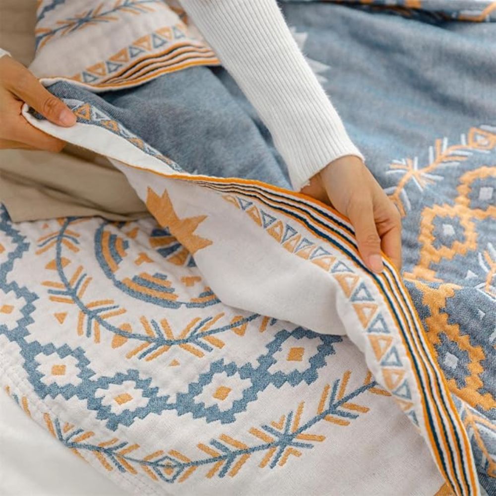 Zachte Boho Mandala Deken
