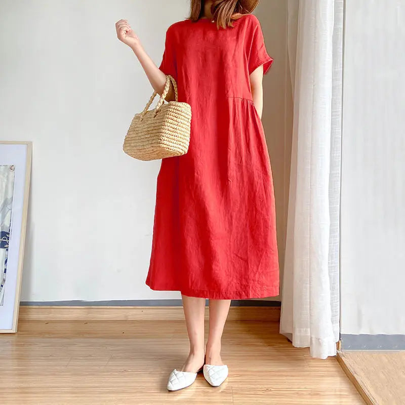 Casual Zomerjurk Voor Dames
