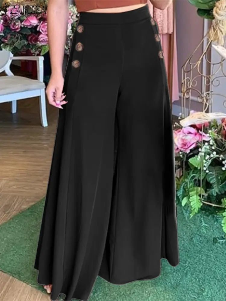 Elegante Pantaloni Estivi Business di ZANZEA