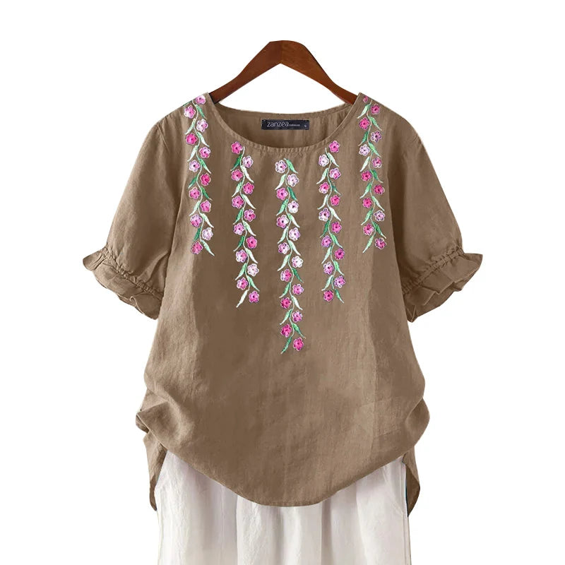 XtraLuxe Mode Zanzea Casual Blouses