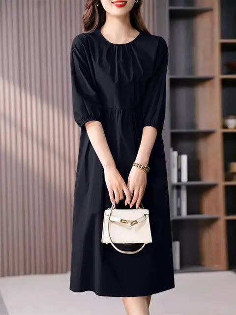 LunaFashion Elegant A-lijn Zomerjurk