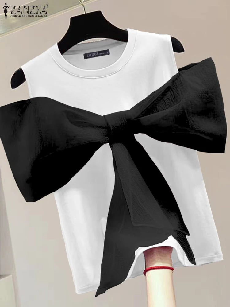 SummerGlow Top senza maniche