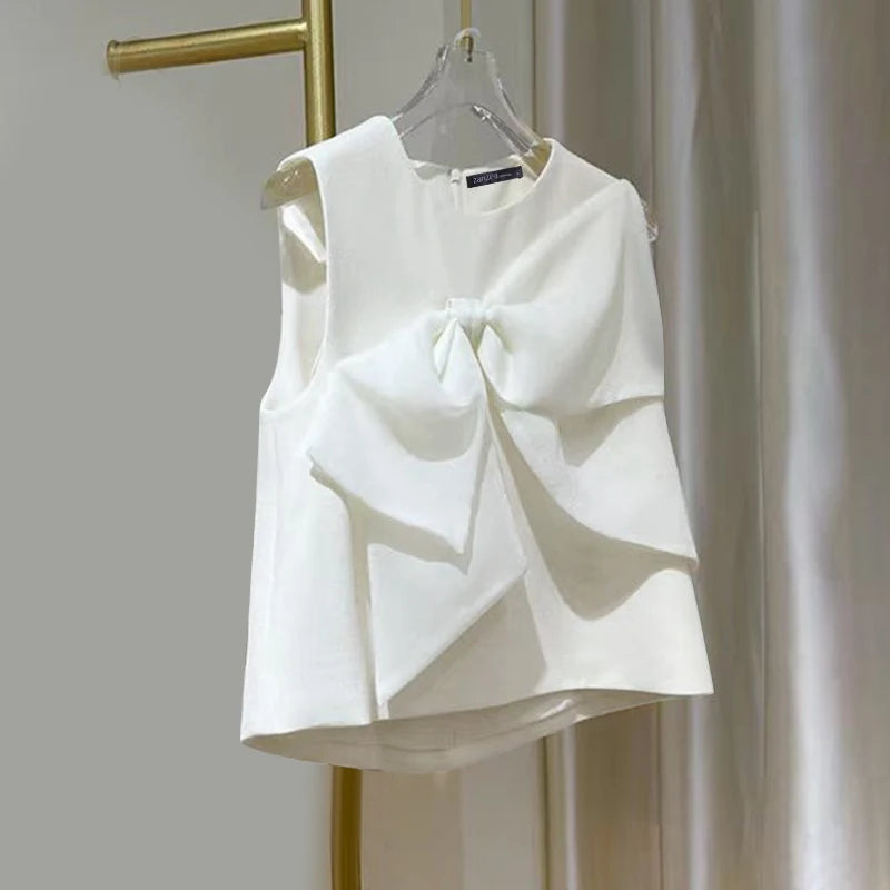 SummerGlow Top senza maniche