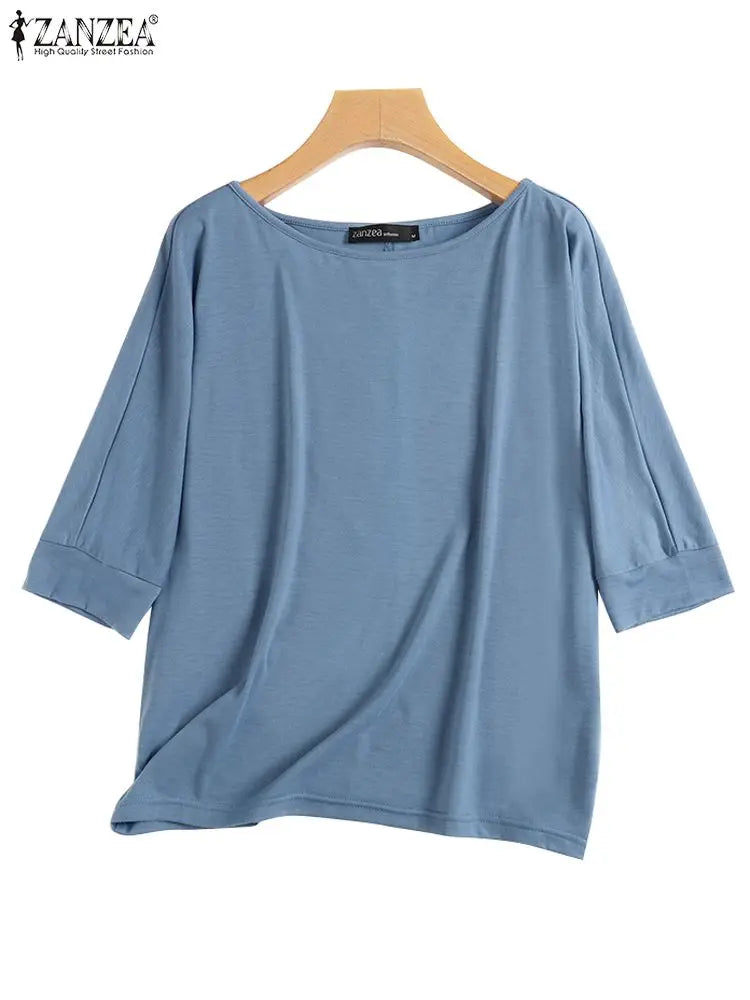 Zomerse Korte Mouw Blouse voor Dames