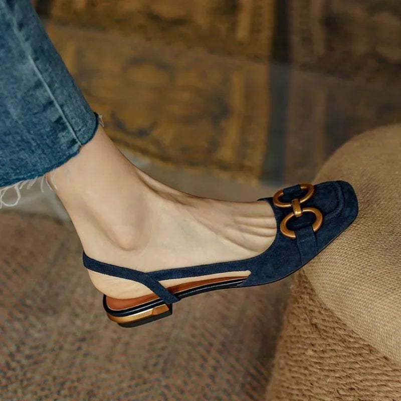 Jouele Vintage Sandalen: Moeiteloze Franse Elegantie voor Zomer