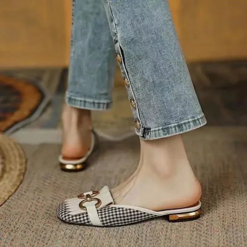 Jouele Vintage Sandalen: Moeiteloze Franse Elegantie voor Zomer