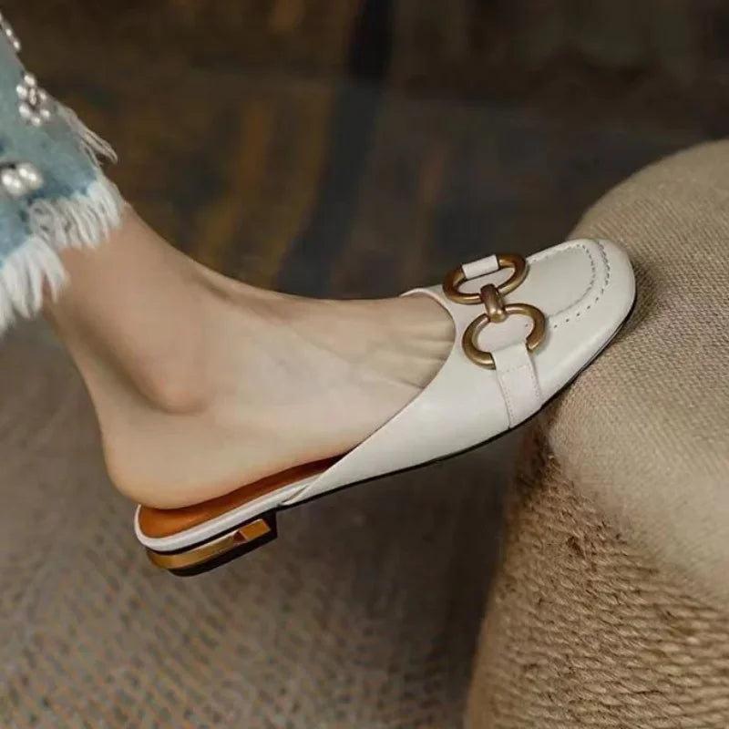 Jouele Vintage Sandalen: Moeiteloze Franse Elegantie voor Zomer