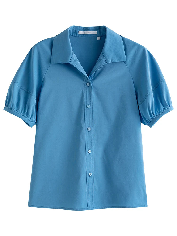 Zomerbries Katoenen Dromen Shirt voor Dames