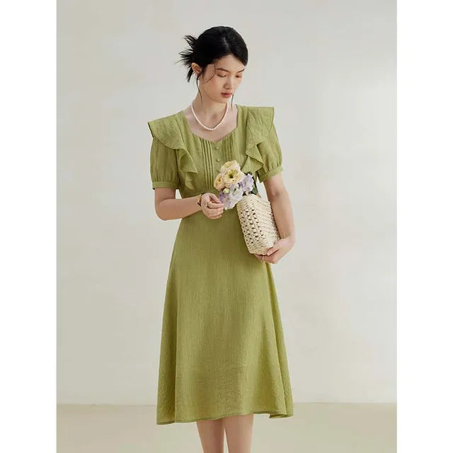 Zomerjurk Stijl Elegantie Voor Dames