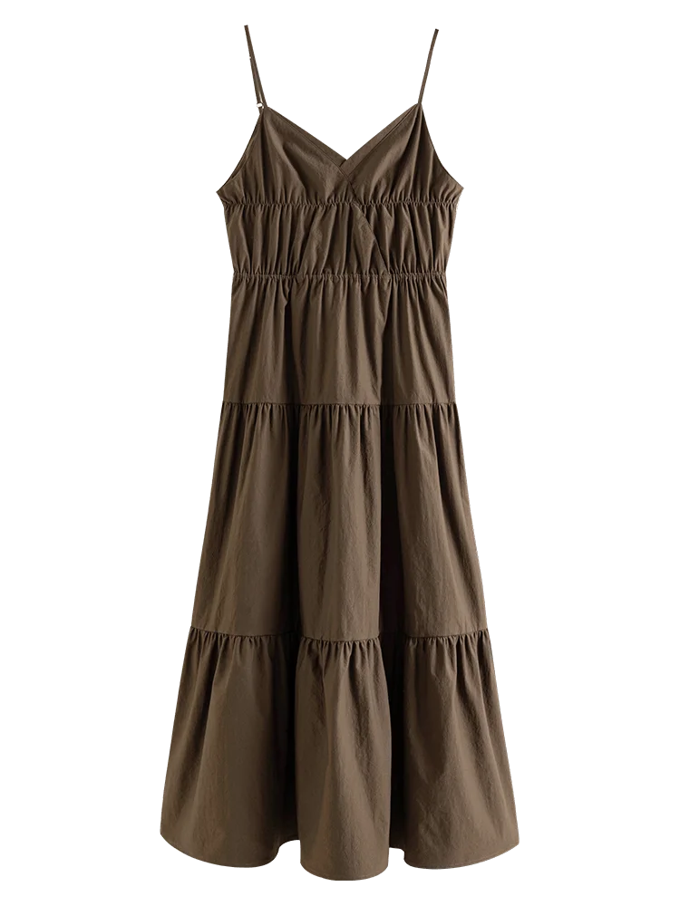 Belle Époque Fashion Anti-Rimpel Retro Zomerjurk