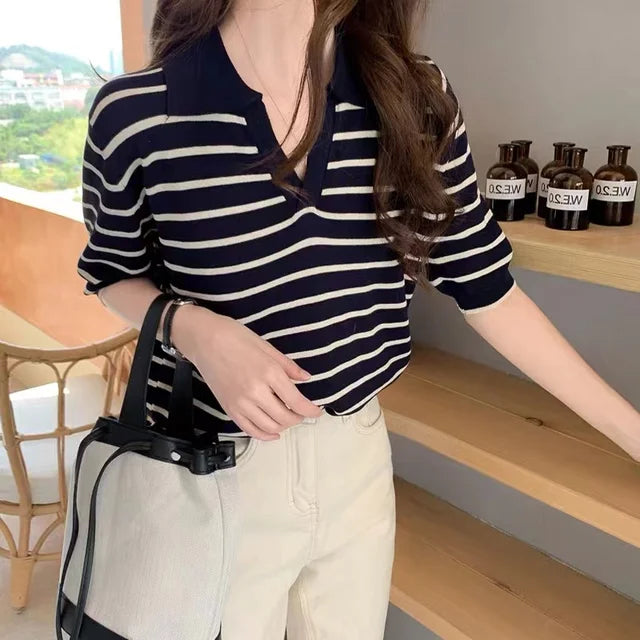 BloomVista Polo a righe