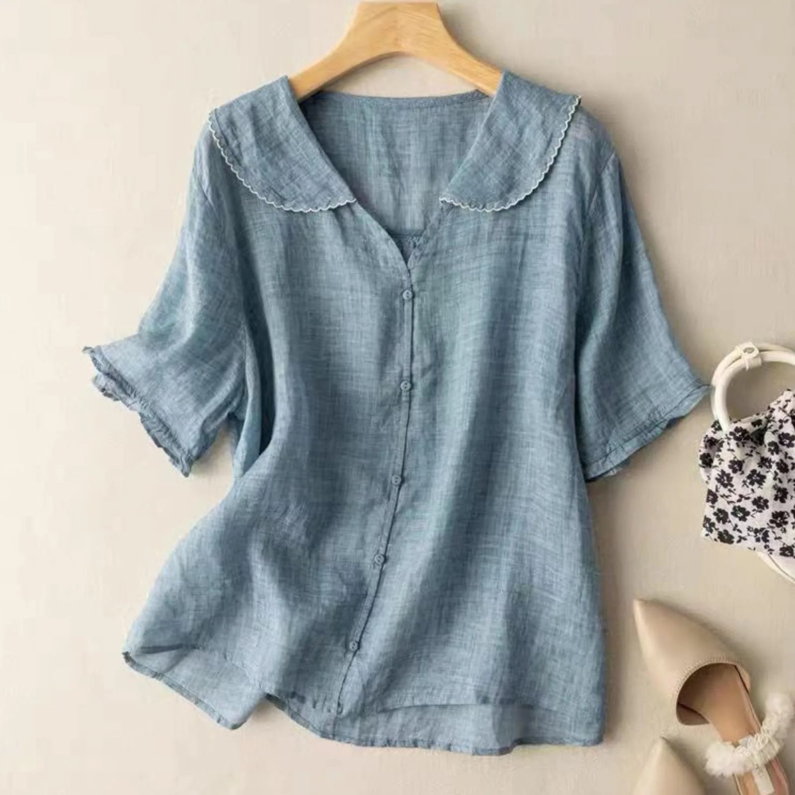 Sommerliche Teeterly Trend Bluse