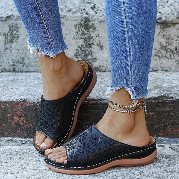 Velanora - Orthopedische Sandalen met Borduurwerk