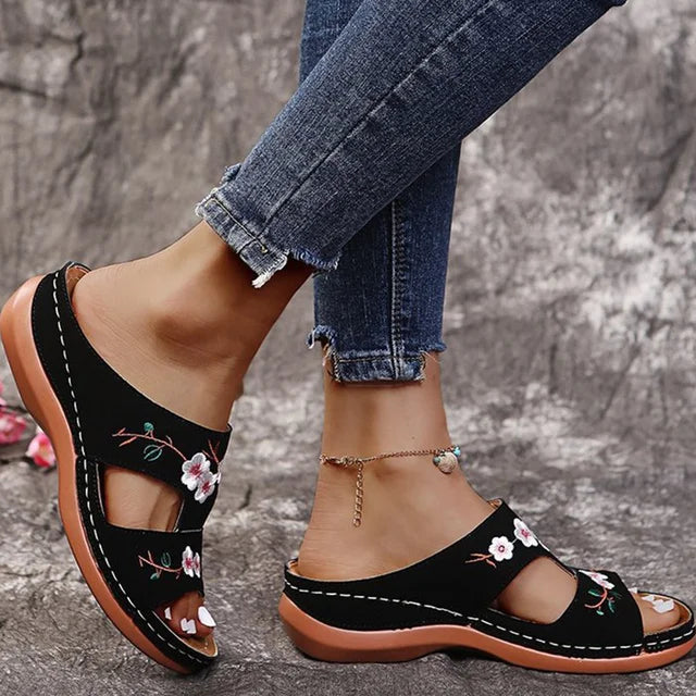 Summer Wedge Sandals LuxeLife Collection