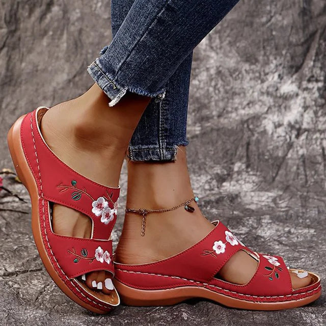 Summer Wedge Sandals LuxeLife Collection