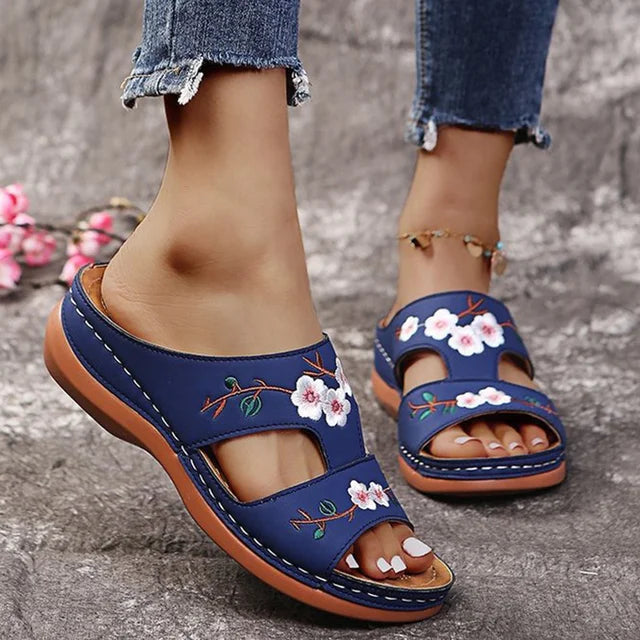 Summer Wedge Sandals LuxeLife Collection