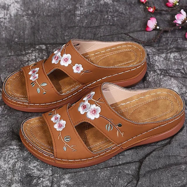 Summer Wedge Sandals LuxeLife Collection
