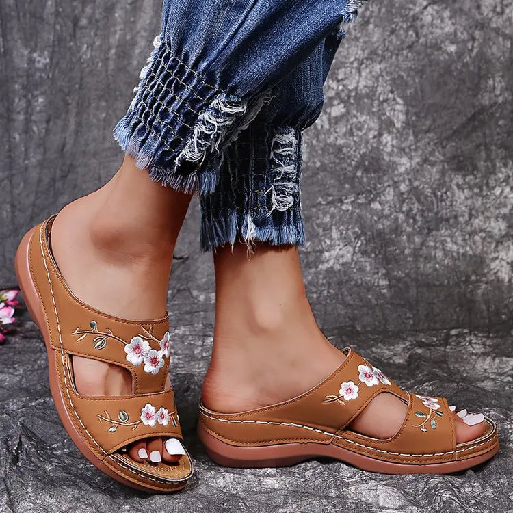 Summer Wedge Sandals LuxeLife Collection