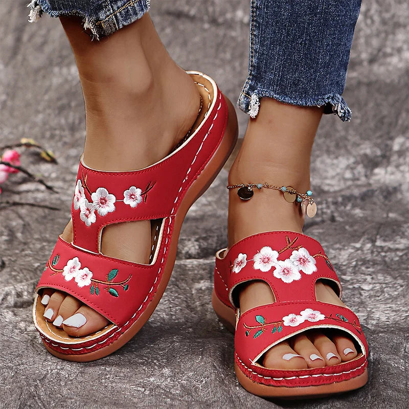 Summer Wedge Sandals LuxeLife Collection