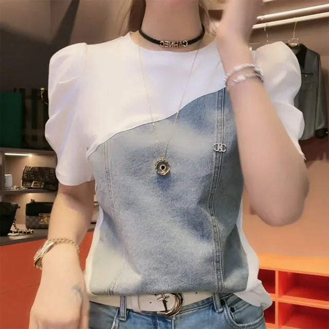 Zomer Elegantie Top van BelleChic