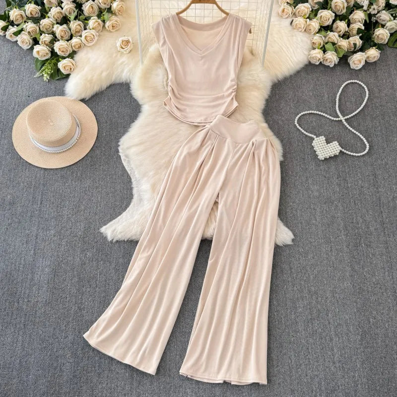 Bohemian Glow Wijde Broek Set