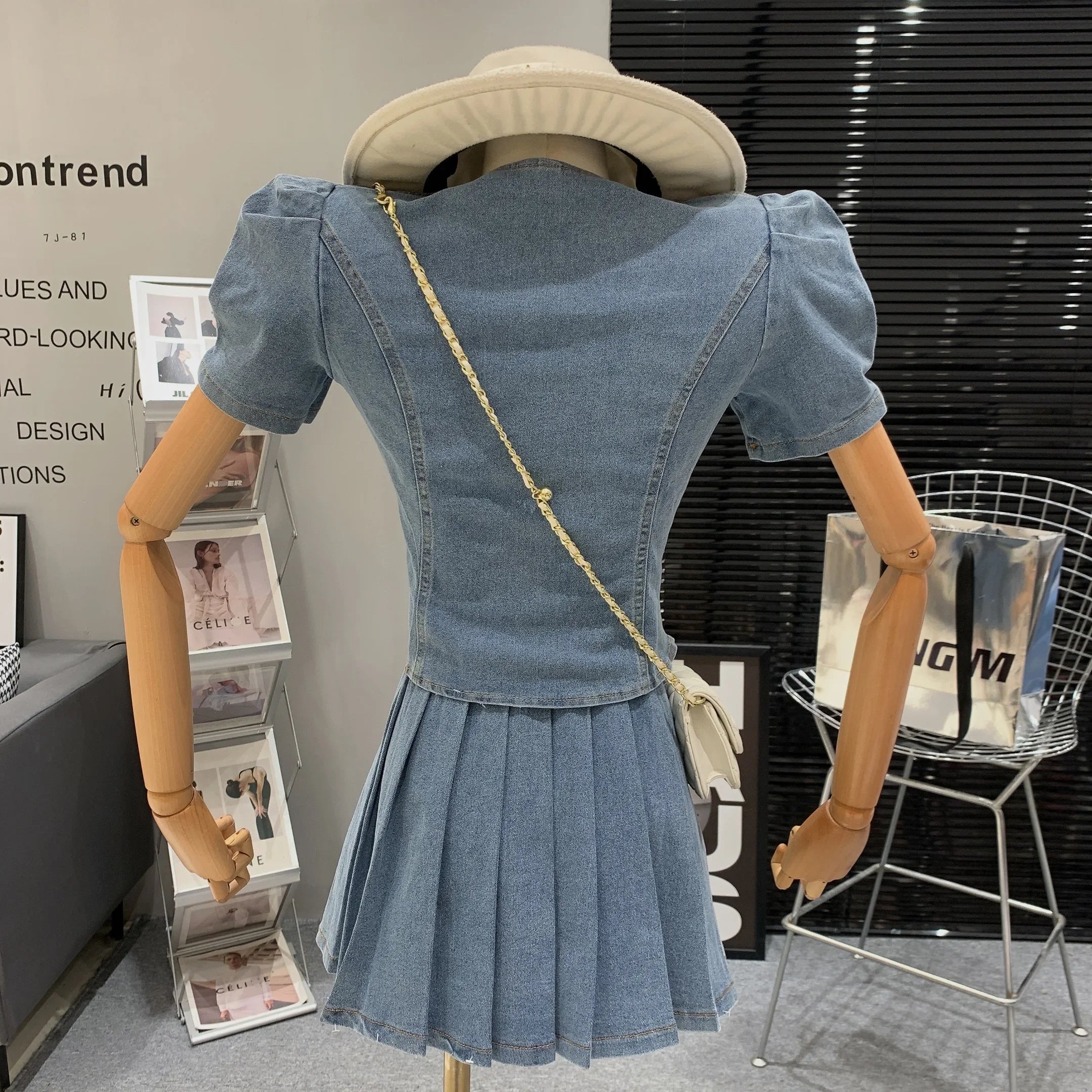 FlareFabulous Set Denim Estivo