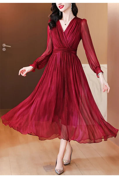 Glamouröse Mode Rotes Abschlussballkleid für den Sommer