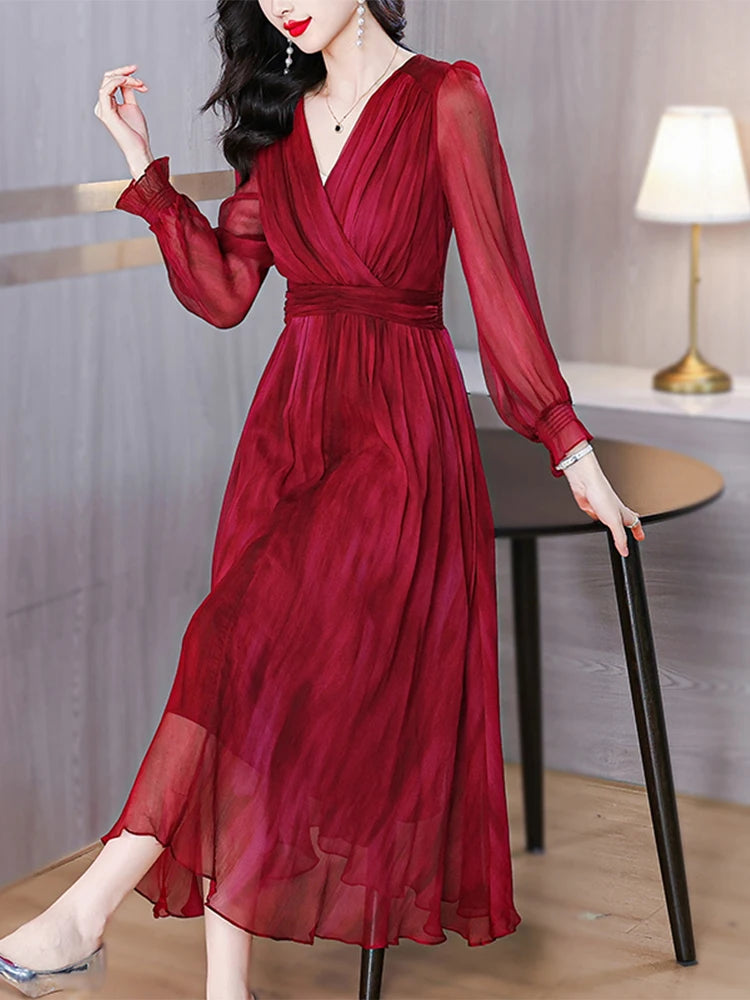 Glamouröse Mode Rotes Abschlussballkleid für den Sommer
