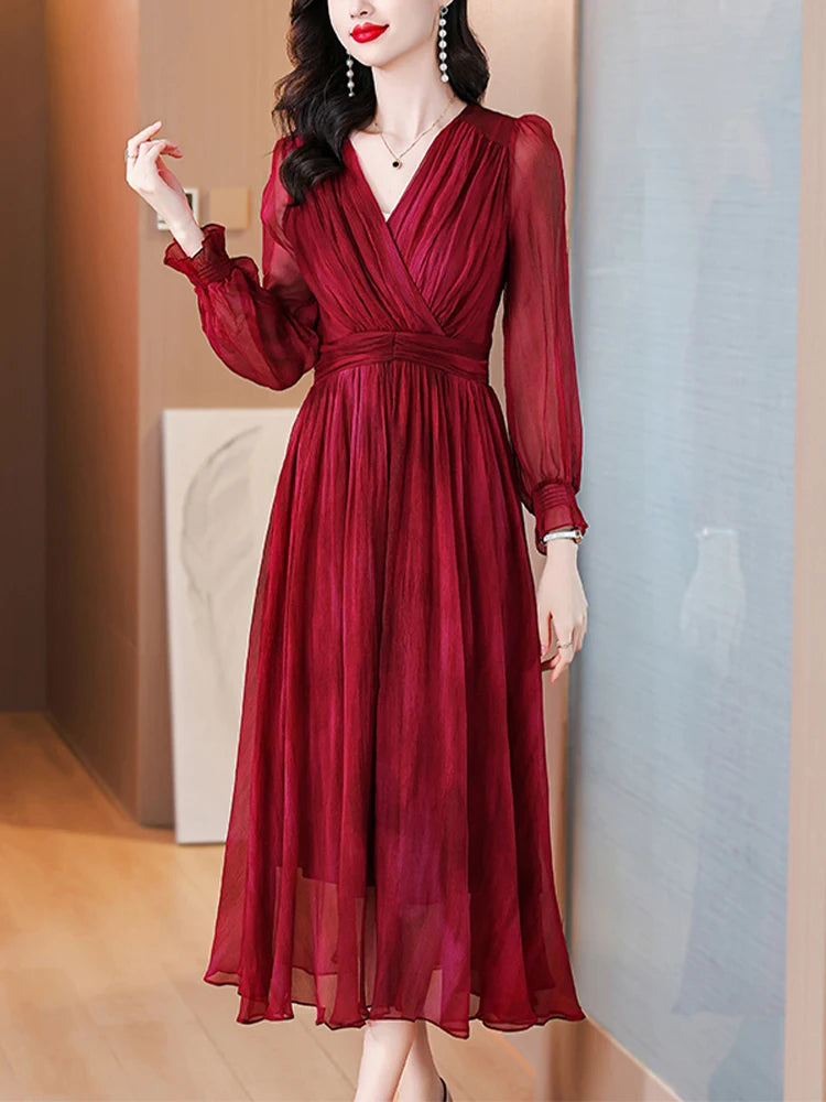 Glamouröse Mode Rotes Abschlussballkleid für den Sommer