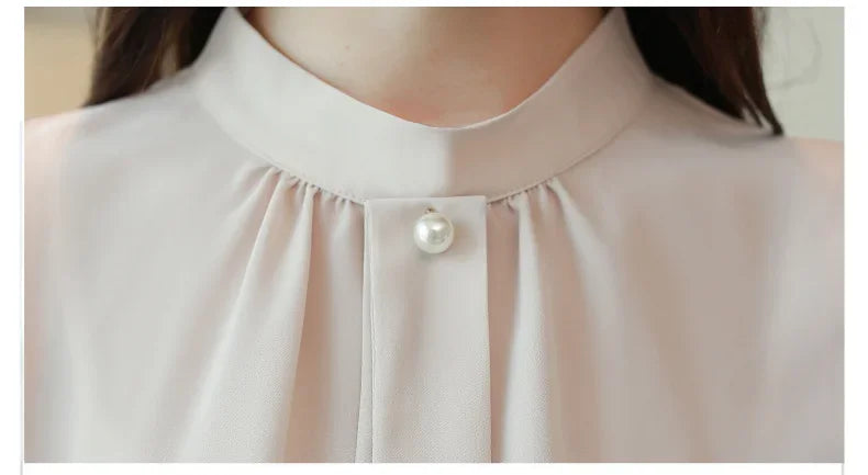 Zomerse Pracht Chiffon Dames Blouse