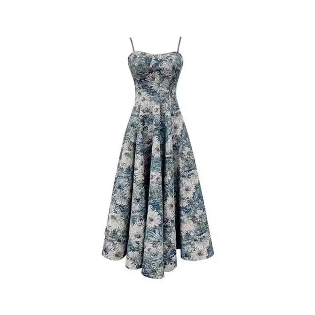 Zomerjurk Vintage Prints voor Vrouwen