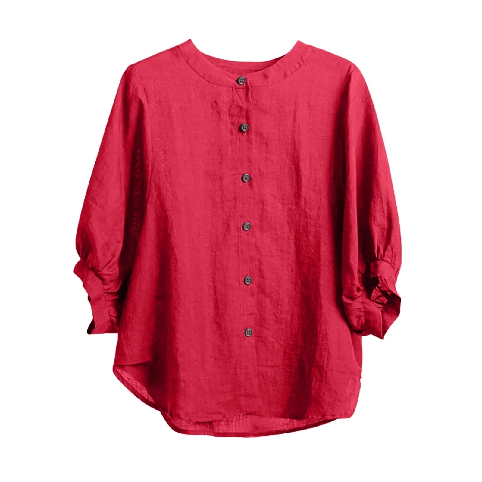 Moda Boho Chic Estiva Top Manica Lanterna