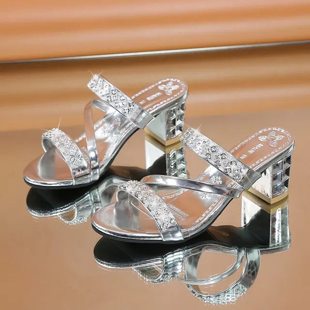 Glide through the summer with the LumiSparkle Sandals