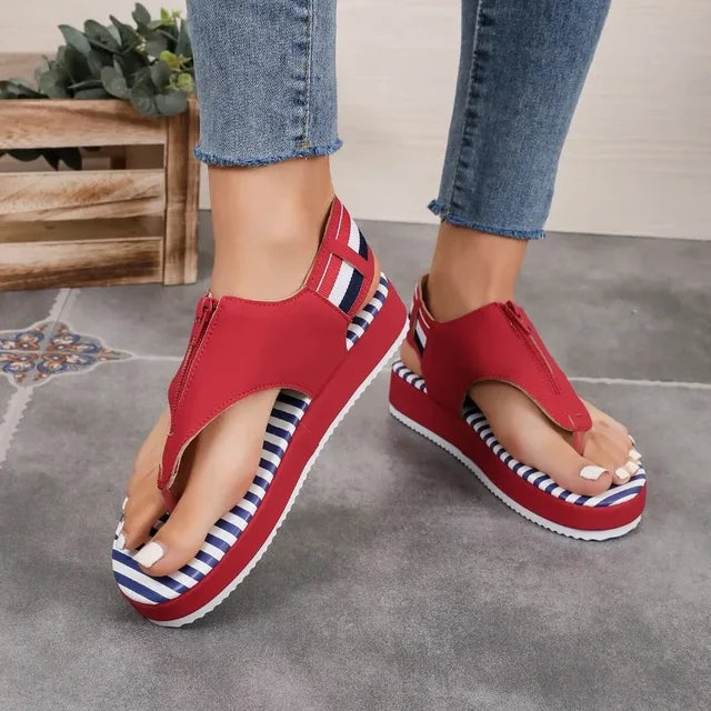 Zomer Platform Sandalen voor Avontuurlijke Vrouwen