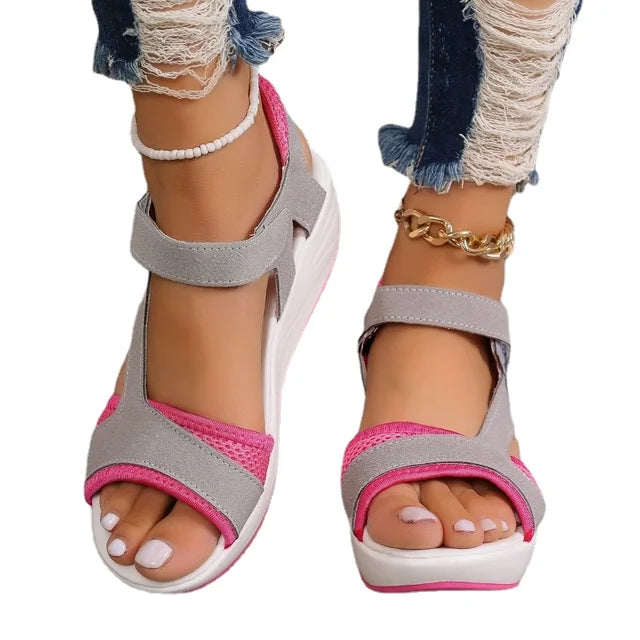 Zomer Kleurblok Scarpe sportive Sandali