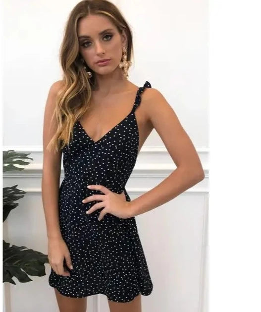 Glamoureuze Moda Abito Midi Bodycon Estivo per Donne