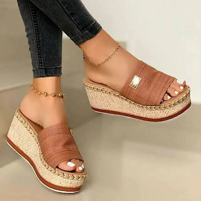 Sleehak Slippers voor Vrouwen