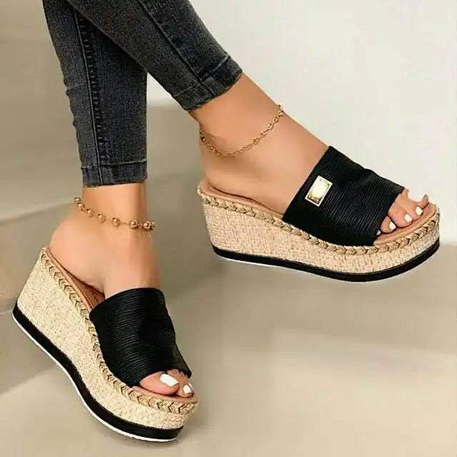 Sleehak Slippers voor Vrouwen