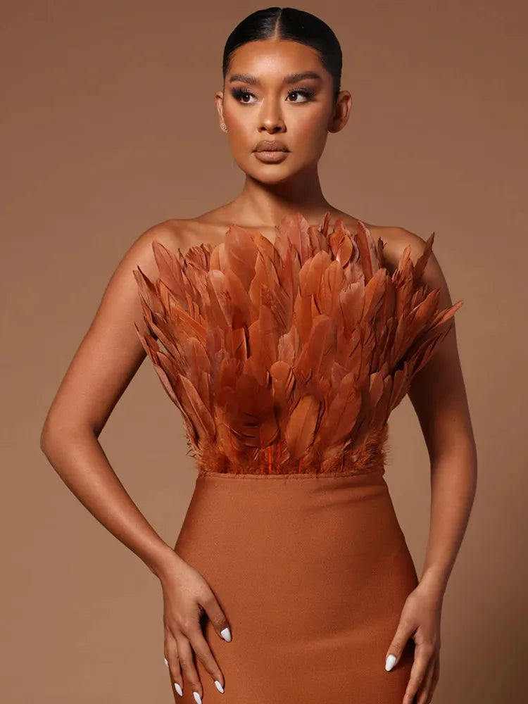 Bella Summer Bandage Evening Dress